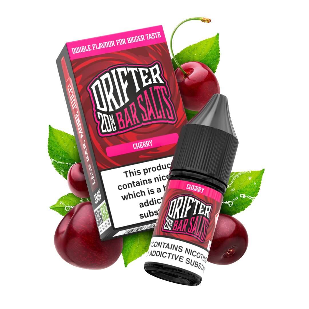 Cherry 20mg 10ml - Drifter Bar Salts