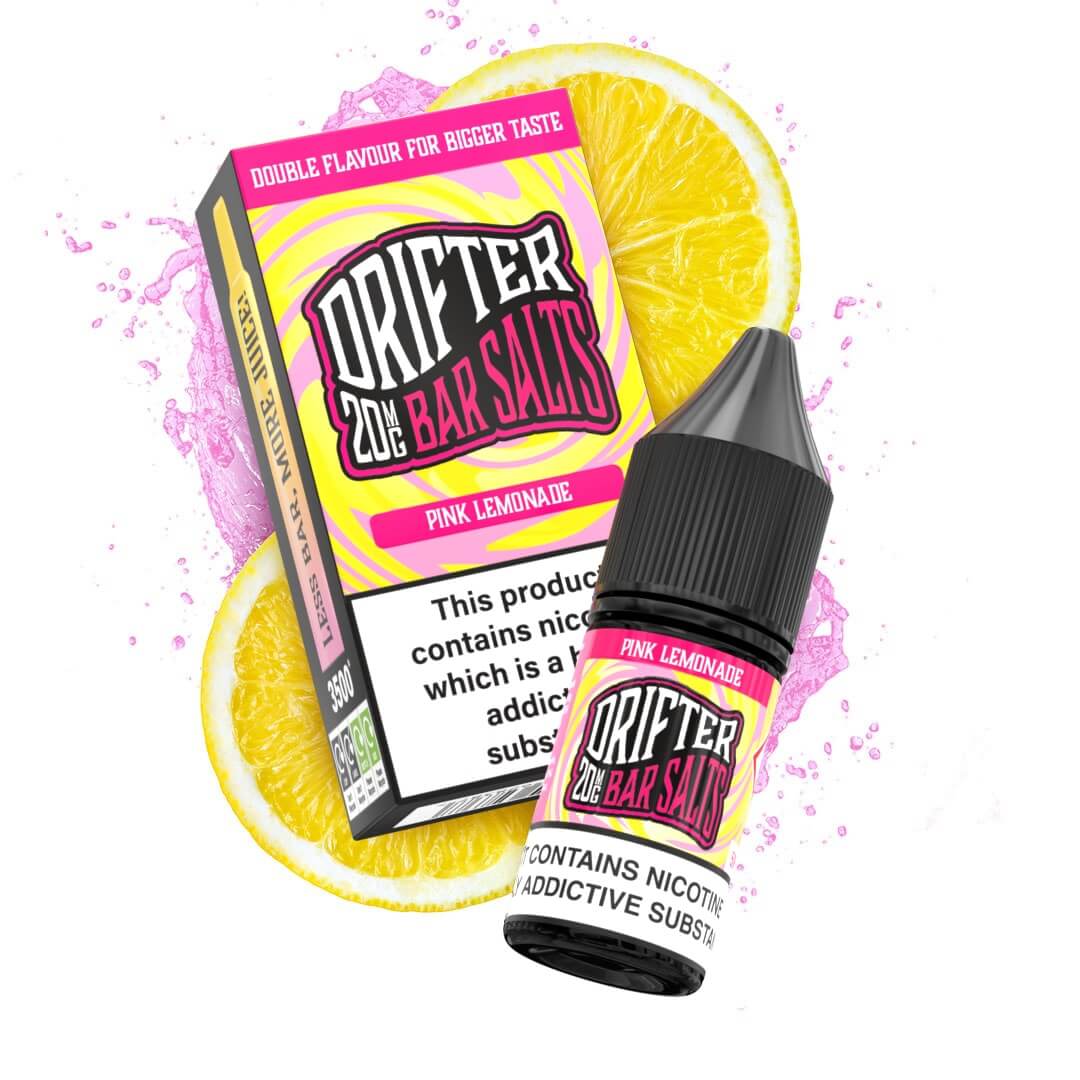 Pink Lemonade 20mg 10ml - Drifter Bar Salts