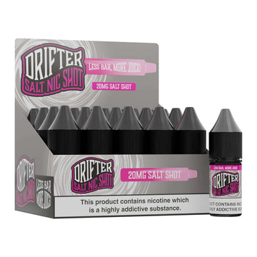 Drifter 20mg Nicotine Salt Shot - Drifter Bar Salts