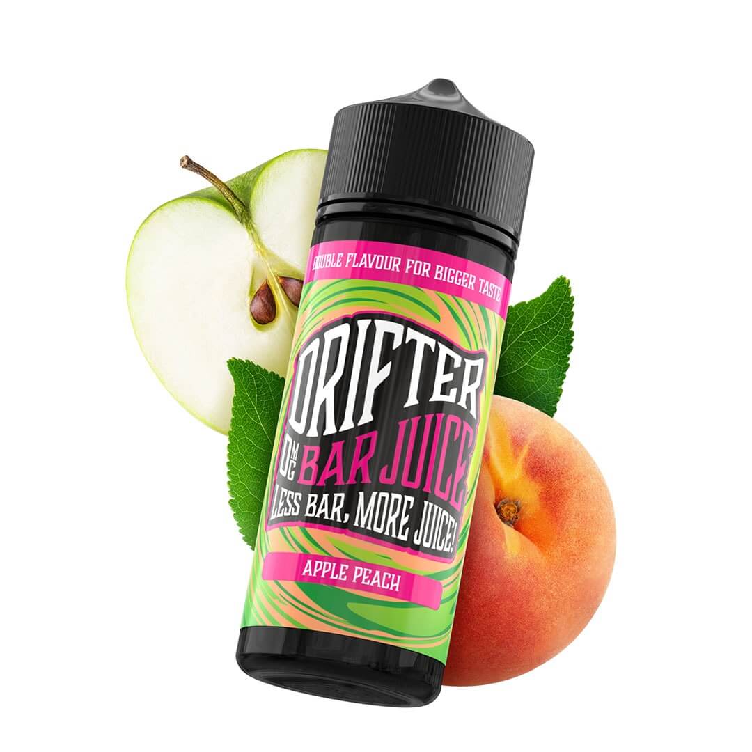 Apple Peach 120ml Shortfill - Drifter Bar Salts