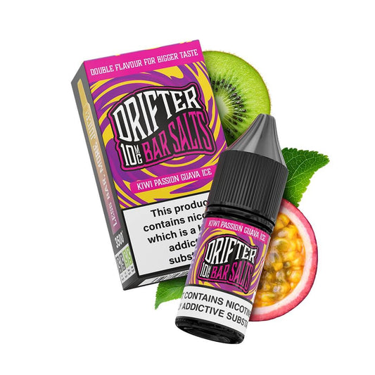 Kiwi Passionfruit Guava 10ml - Drifter Bar Salts