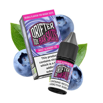 Sweet Blueberry Ice 10ml - Drifter Bar Salts